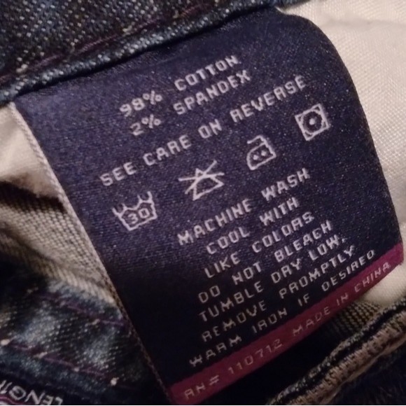 Vigoss The New York Slim Boot jeans size 5/6 flap pockets - Picture 8 of 8